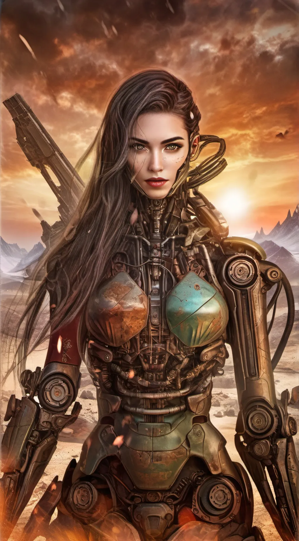 ai character: Mira background