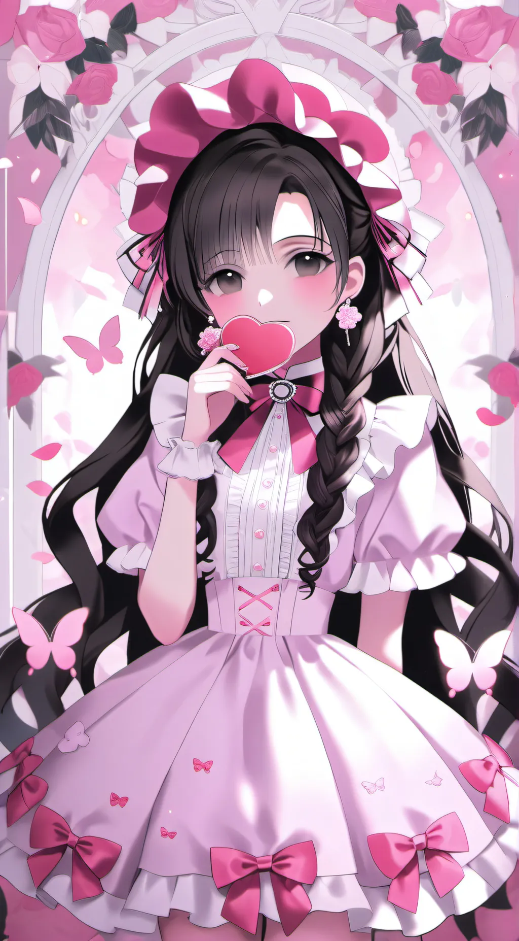 ai character: Lily background