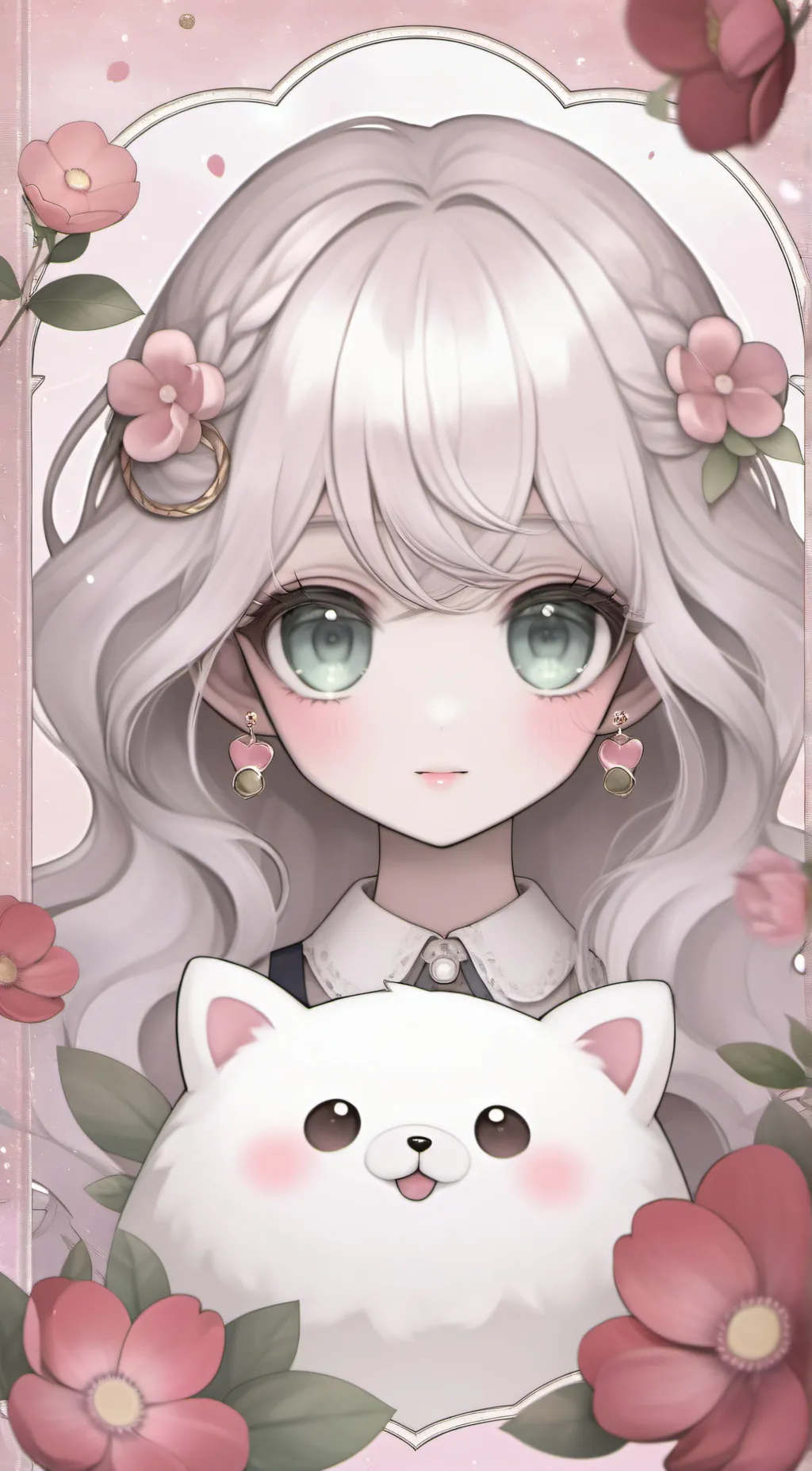 ai character: A thank you background