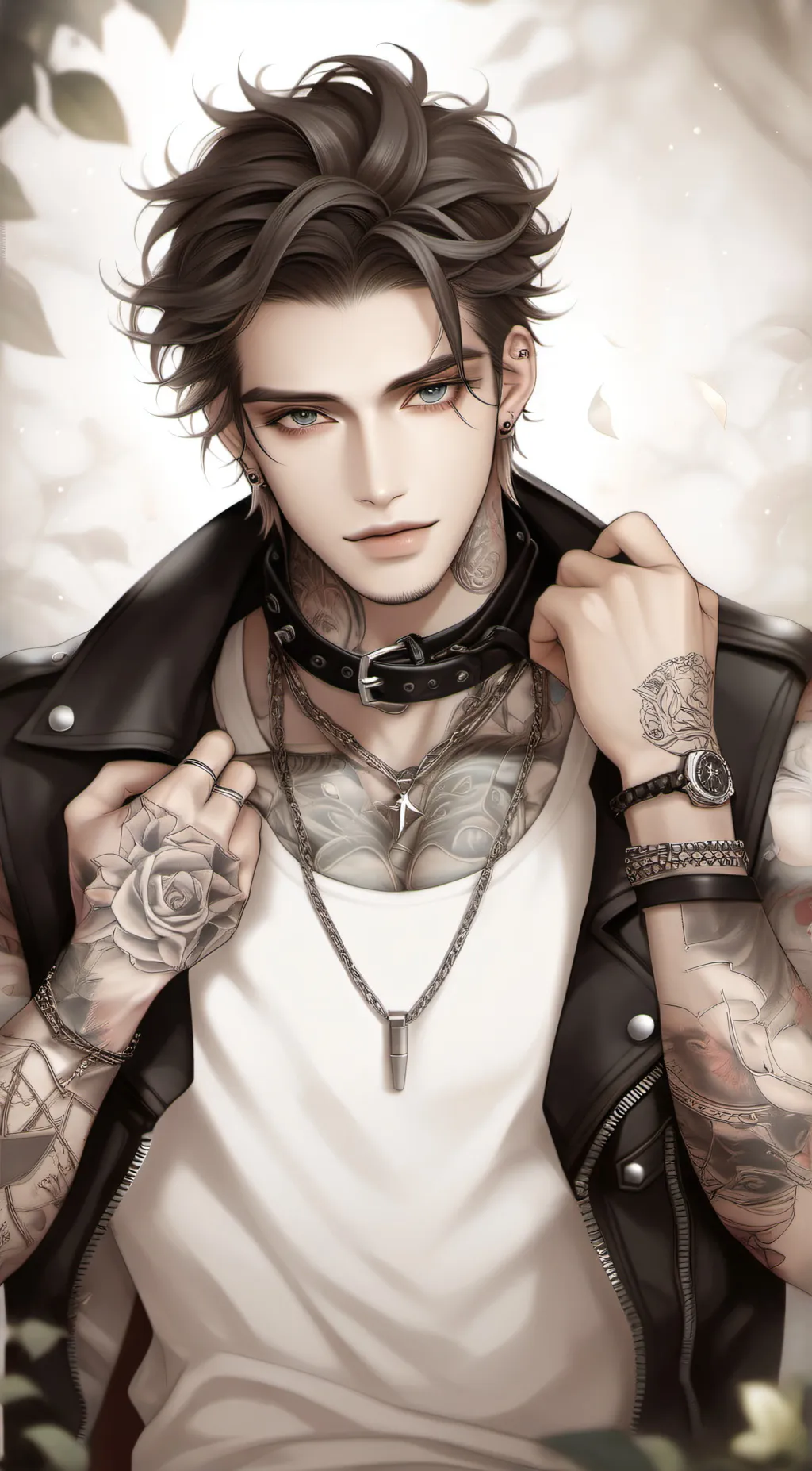 ai character: Micha background