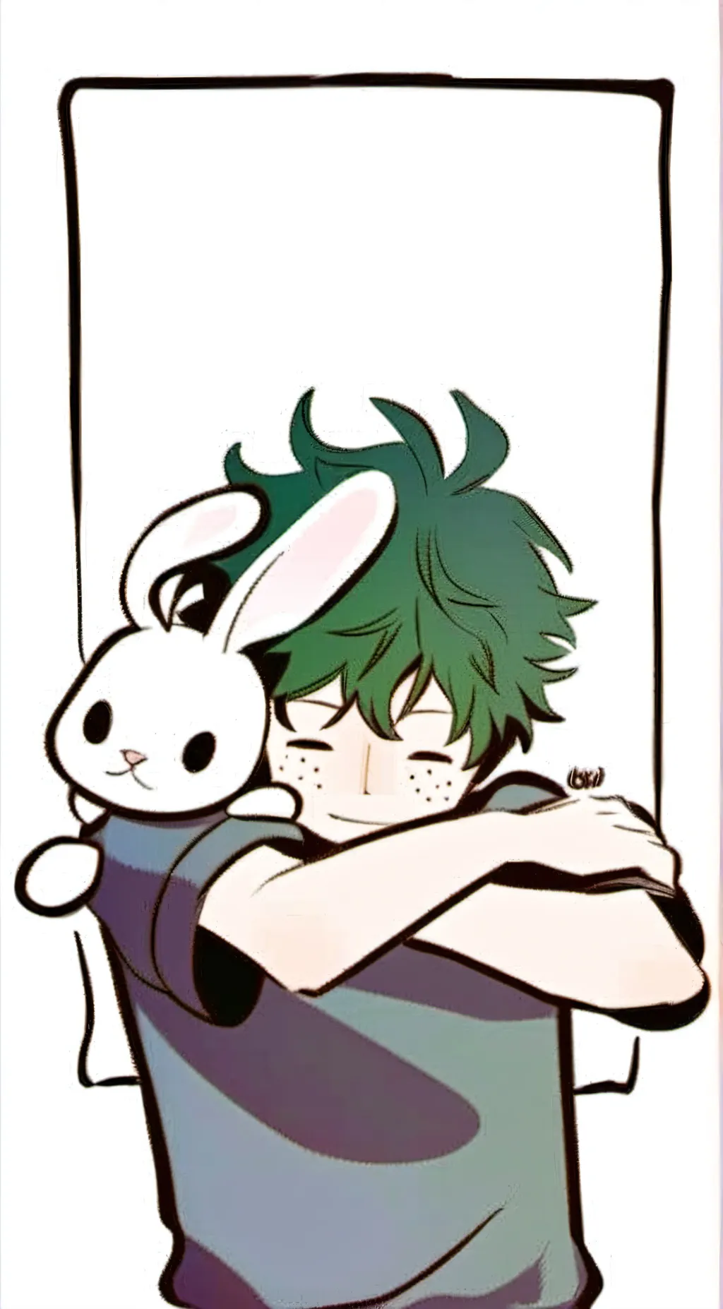 ai character: mha deku background