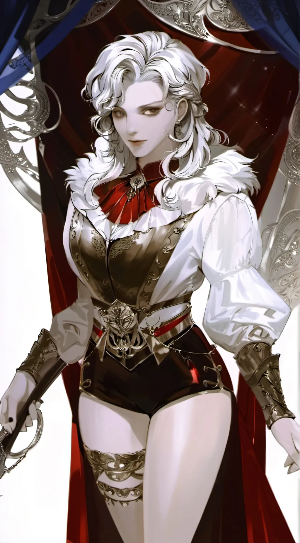 ai character: Valerie Crimson background