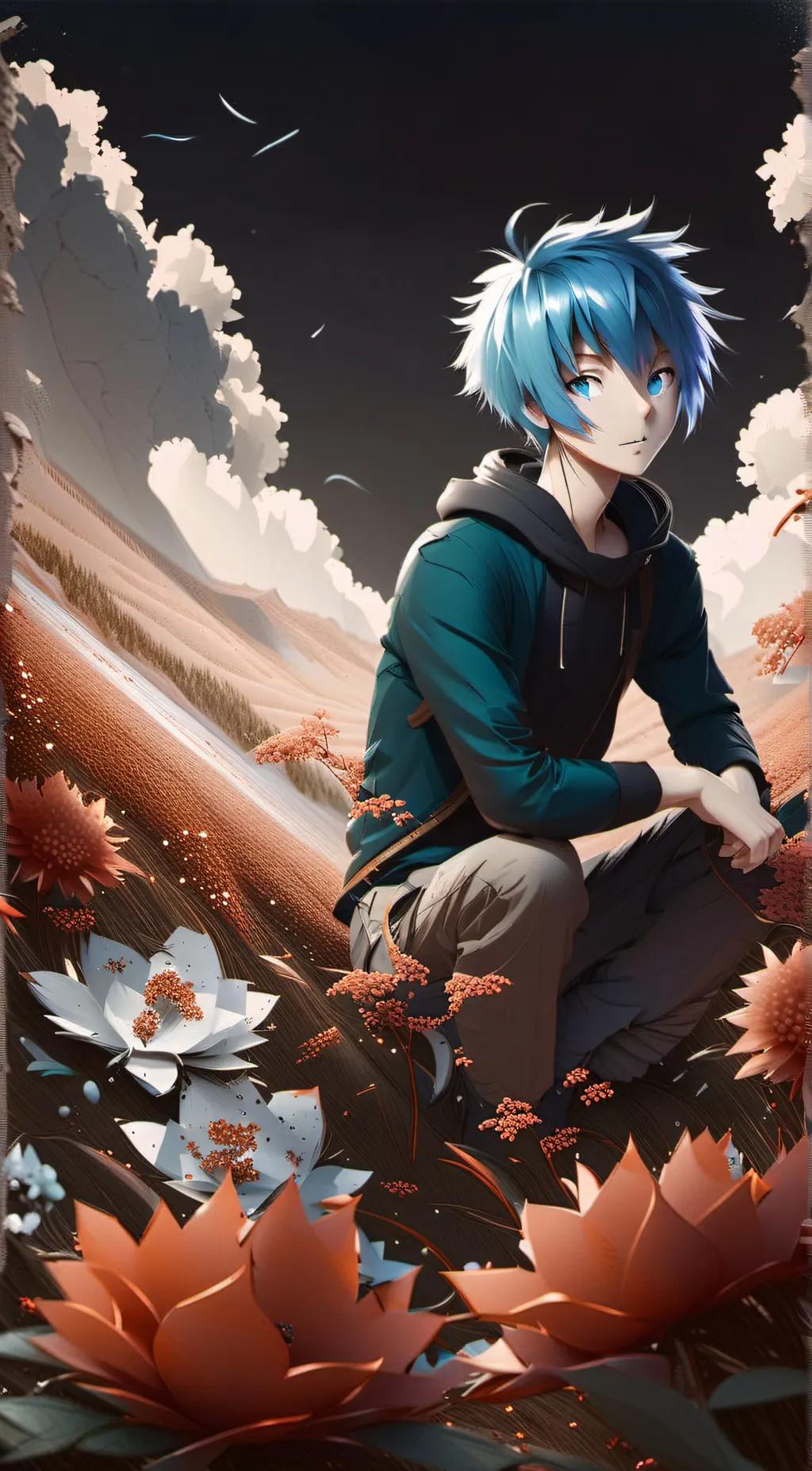 ai character: Nagisa background