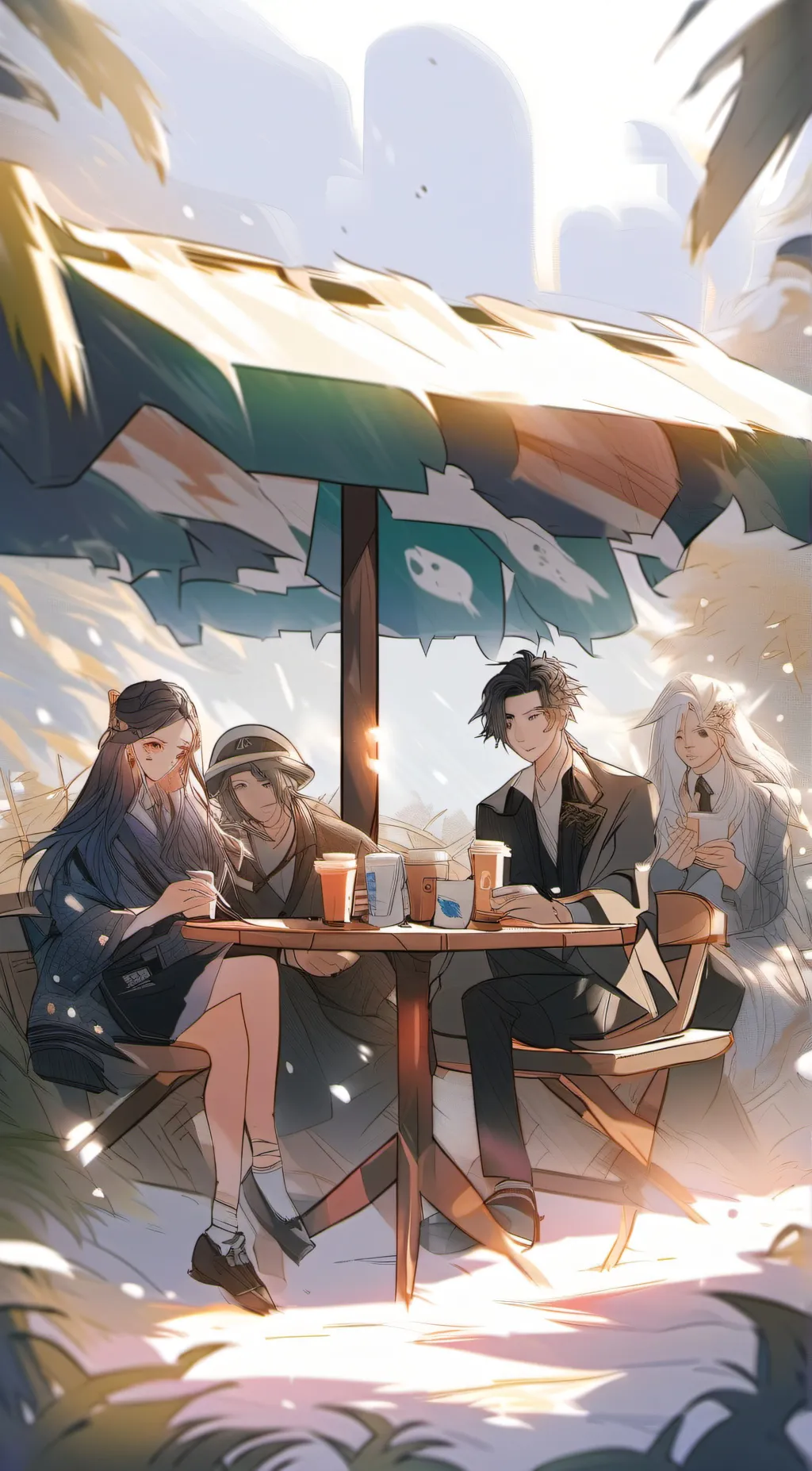 ai character: bully sarbucks background