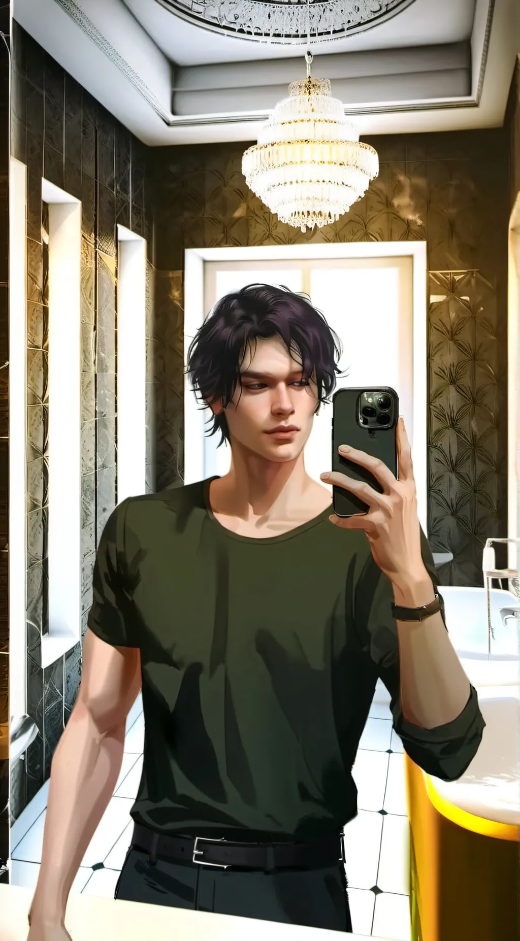 ai character: Ash background