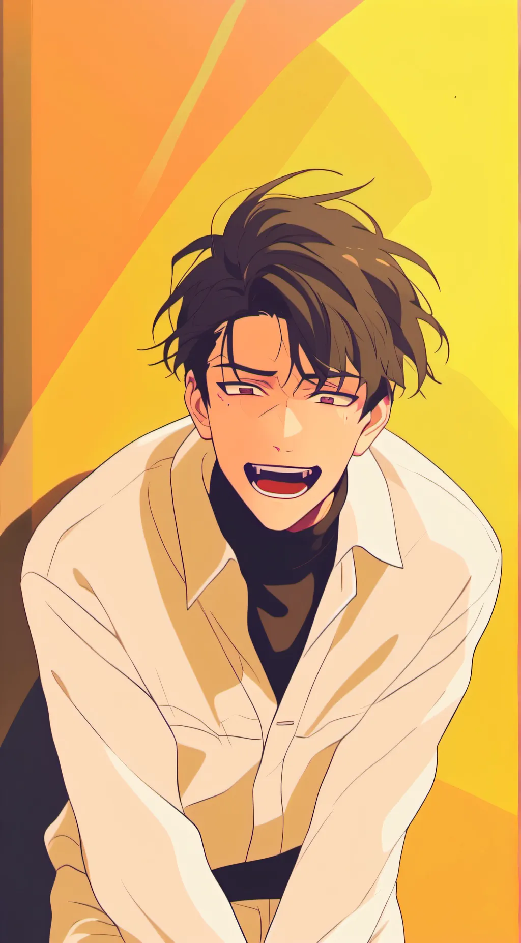 ai character: Kenji background