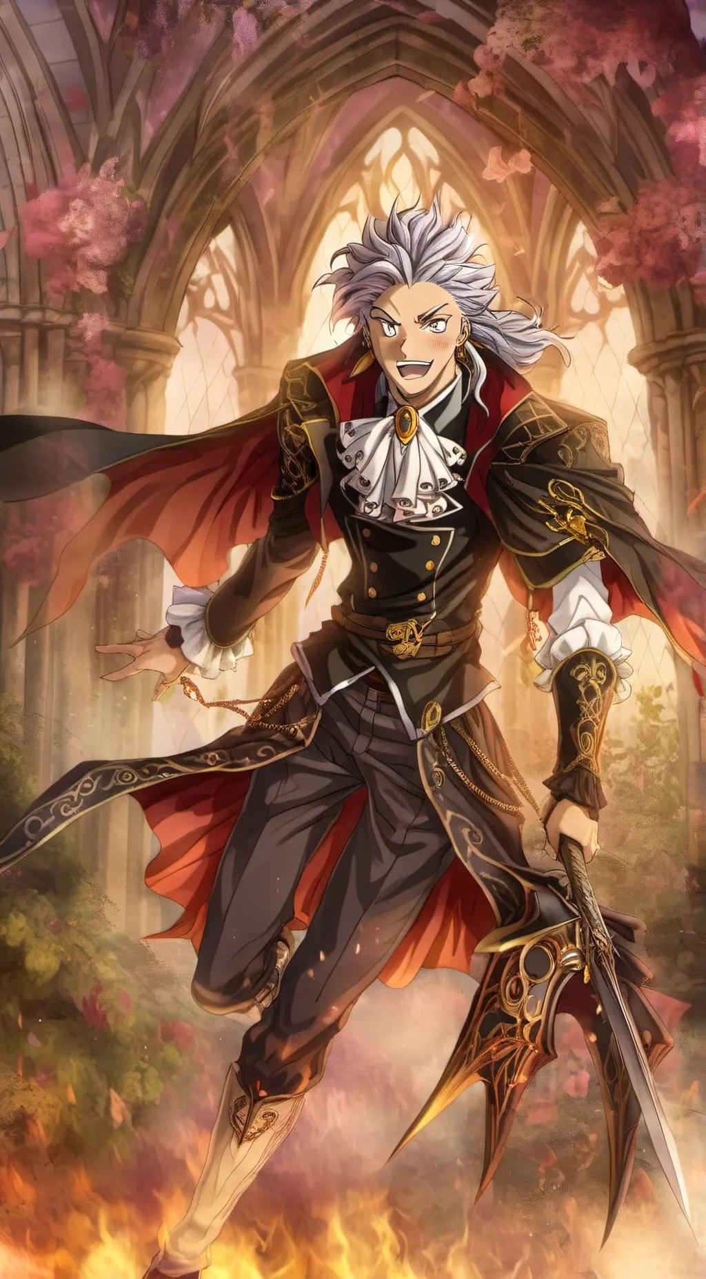 ai character: demon slayer background