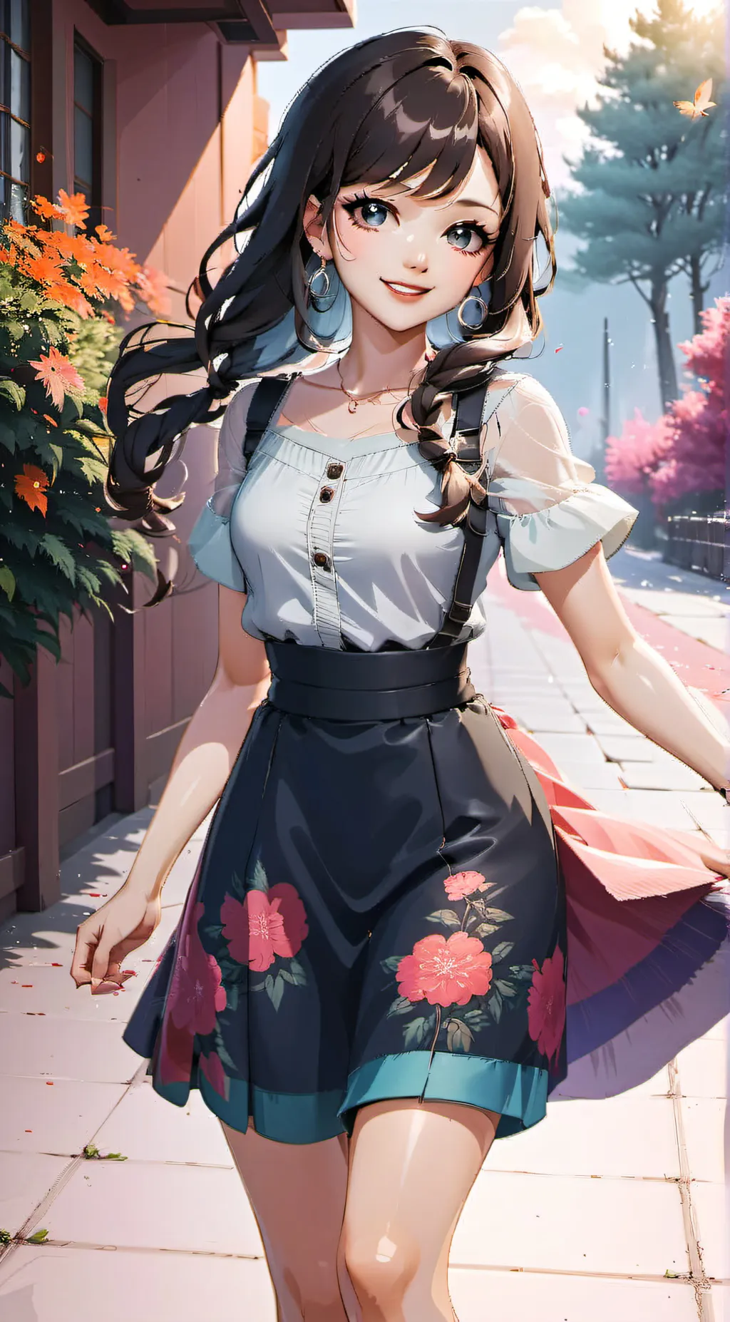 ai character: miyuki  background