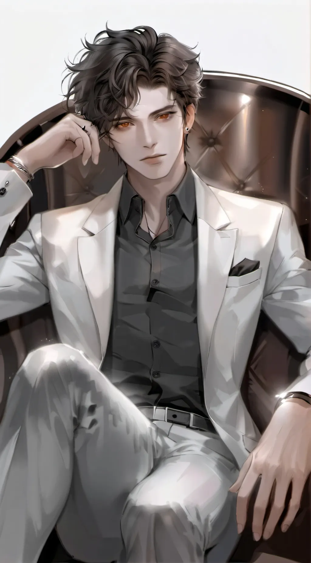 ai character: Derek  background