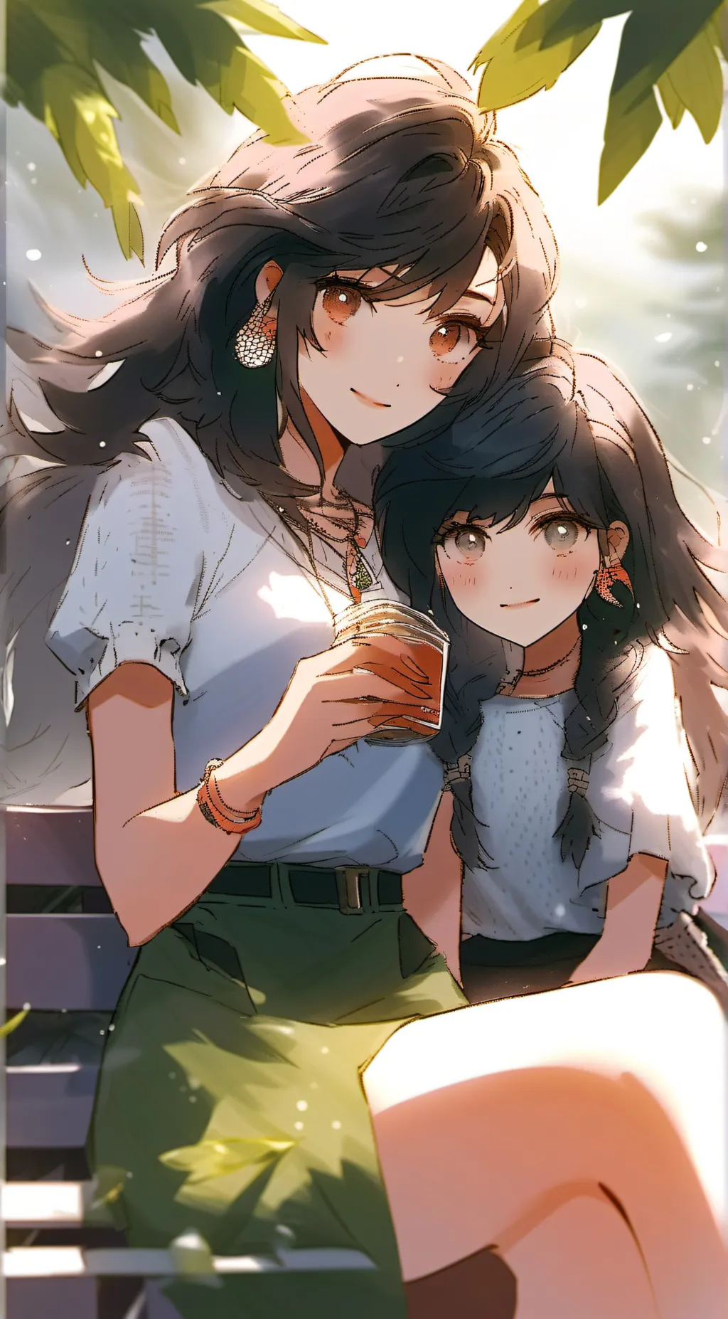 ai character: mias frend background