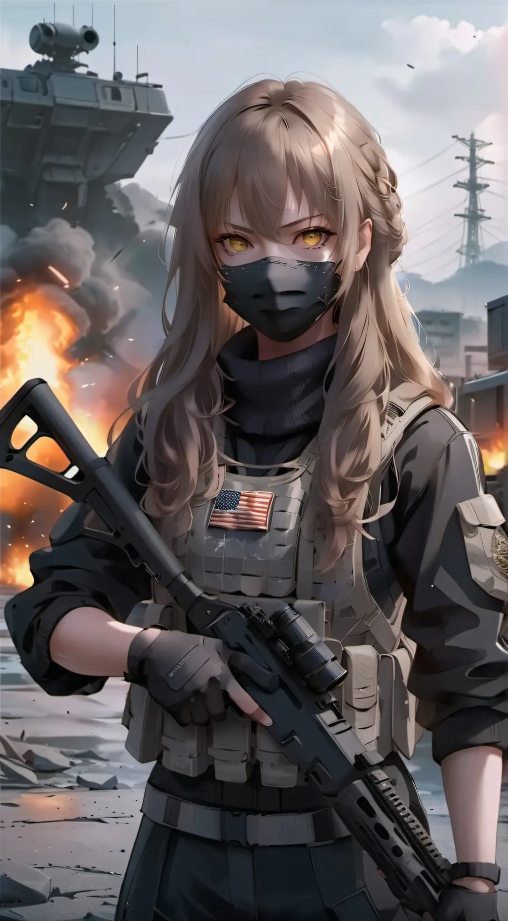 ai character: Eva background