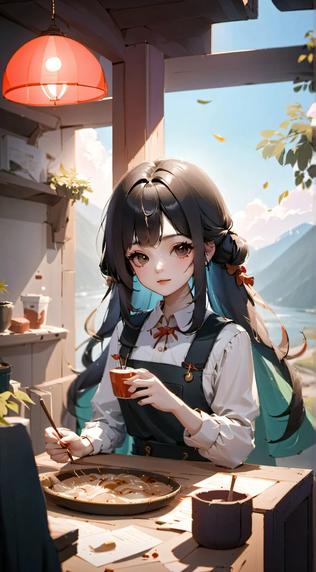 ai character: tia background