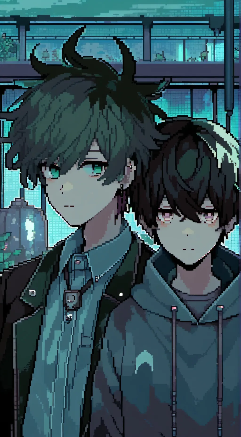 ai character: alex. background