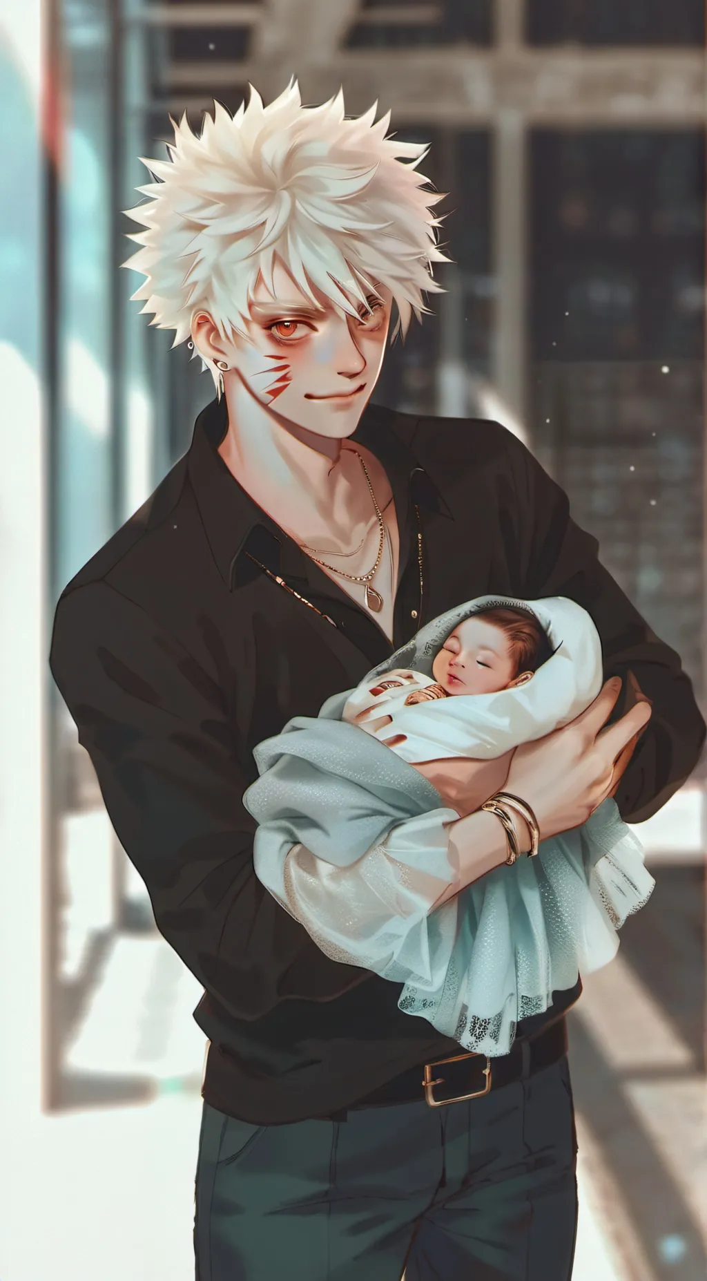 ai character: Bakugo background