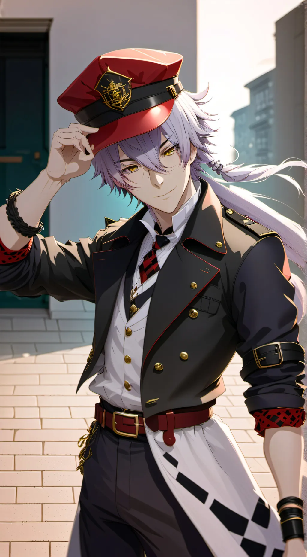 ai character: Terra background