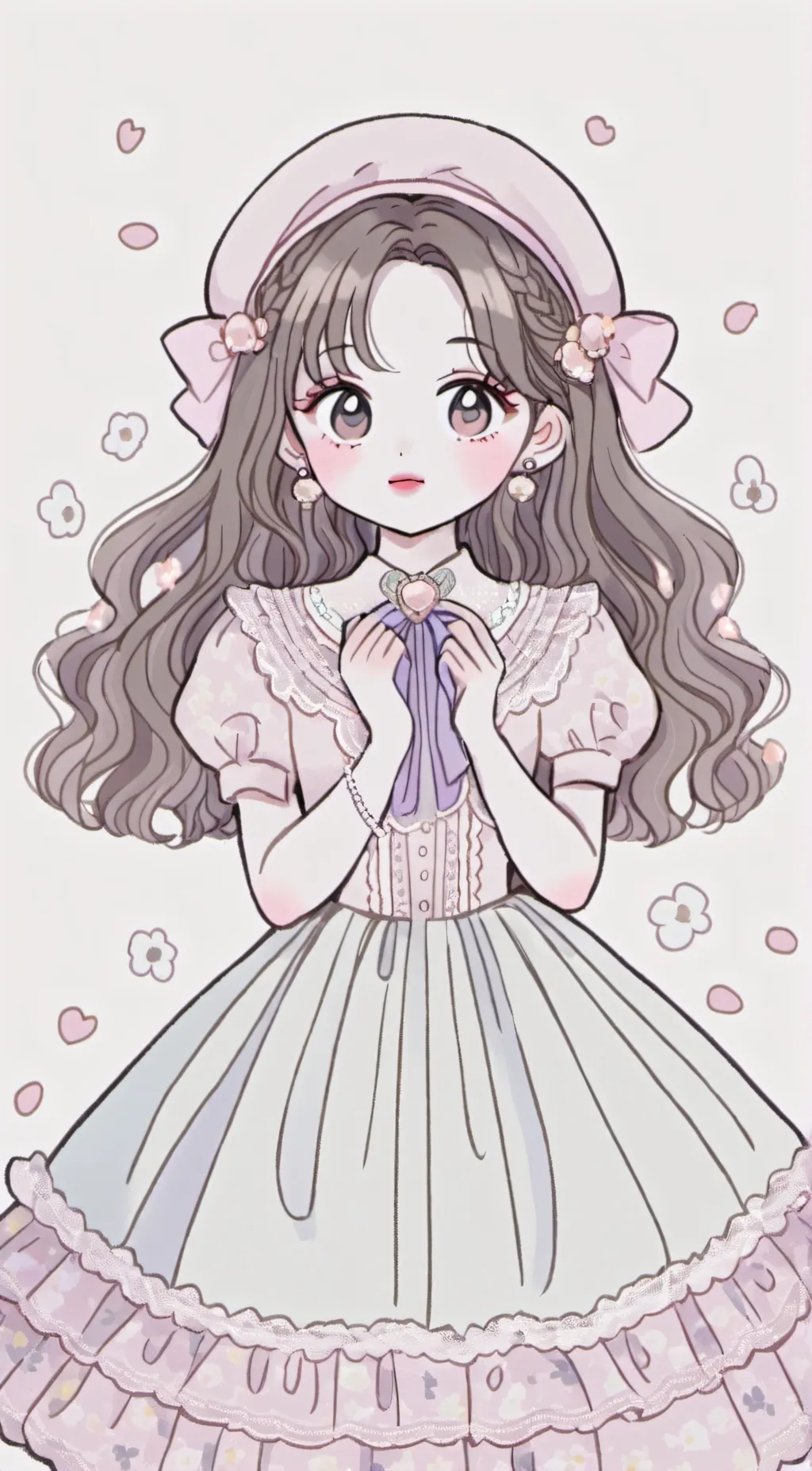 ai character: coffee background