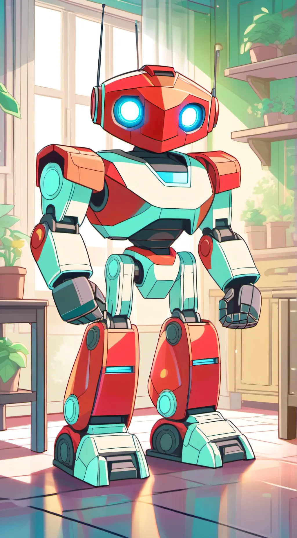 ai character: robopy background