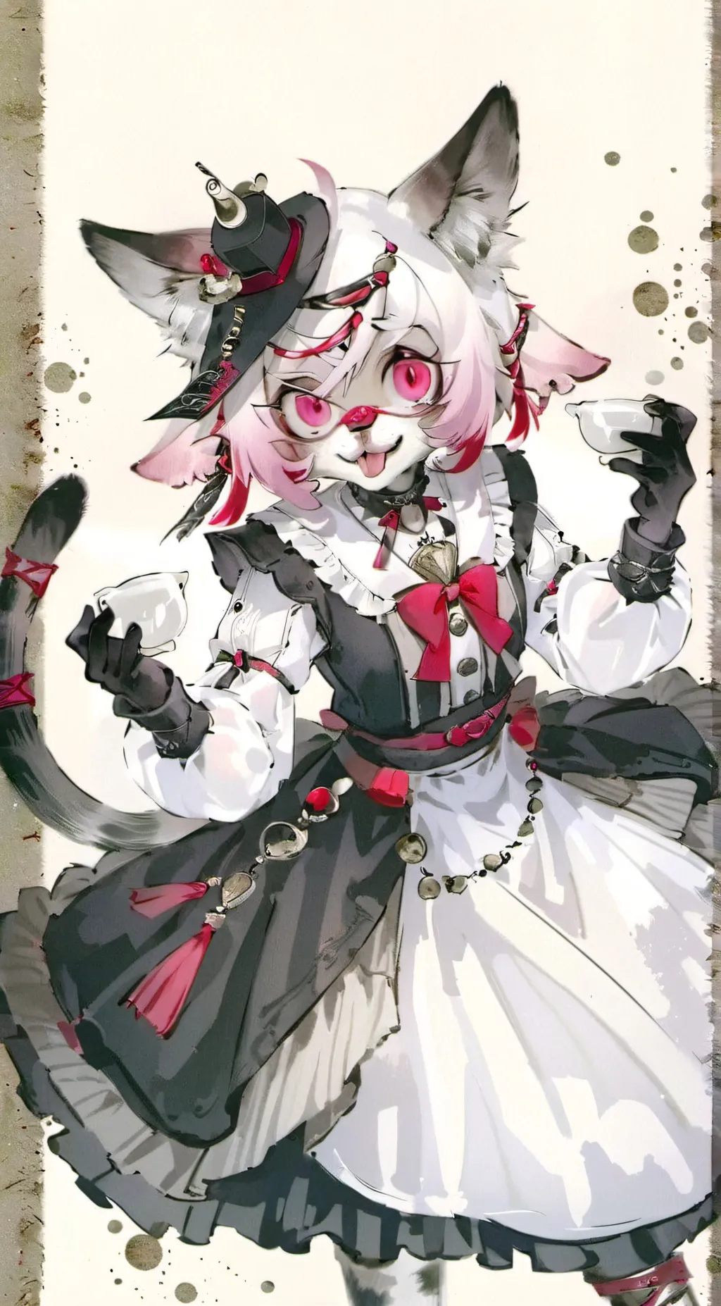 ai character: Angel hh as a fury background