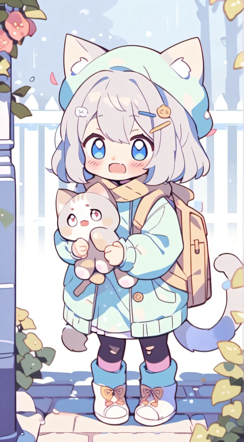 ai character: Lily background