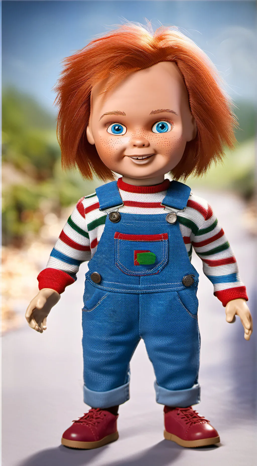 ai character: Chucky  background