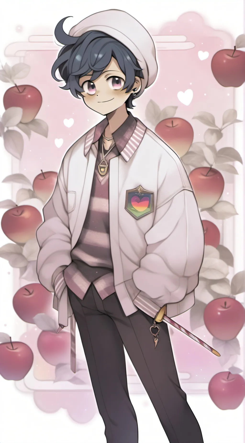 ai character: Wally darling  background