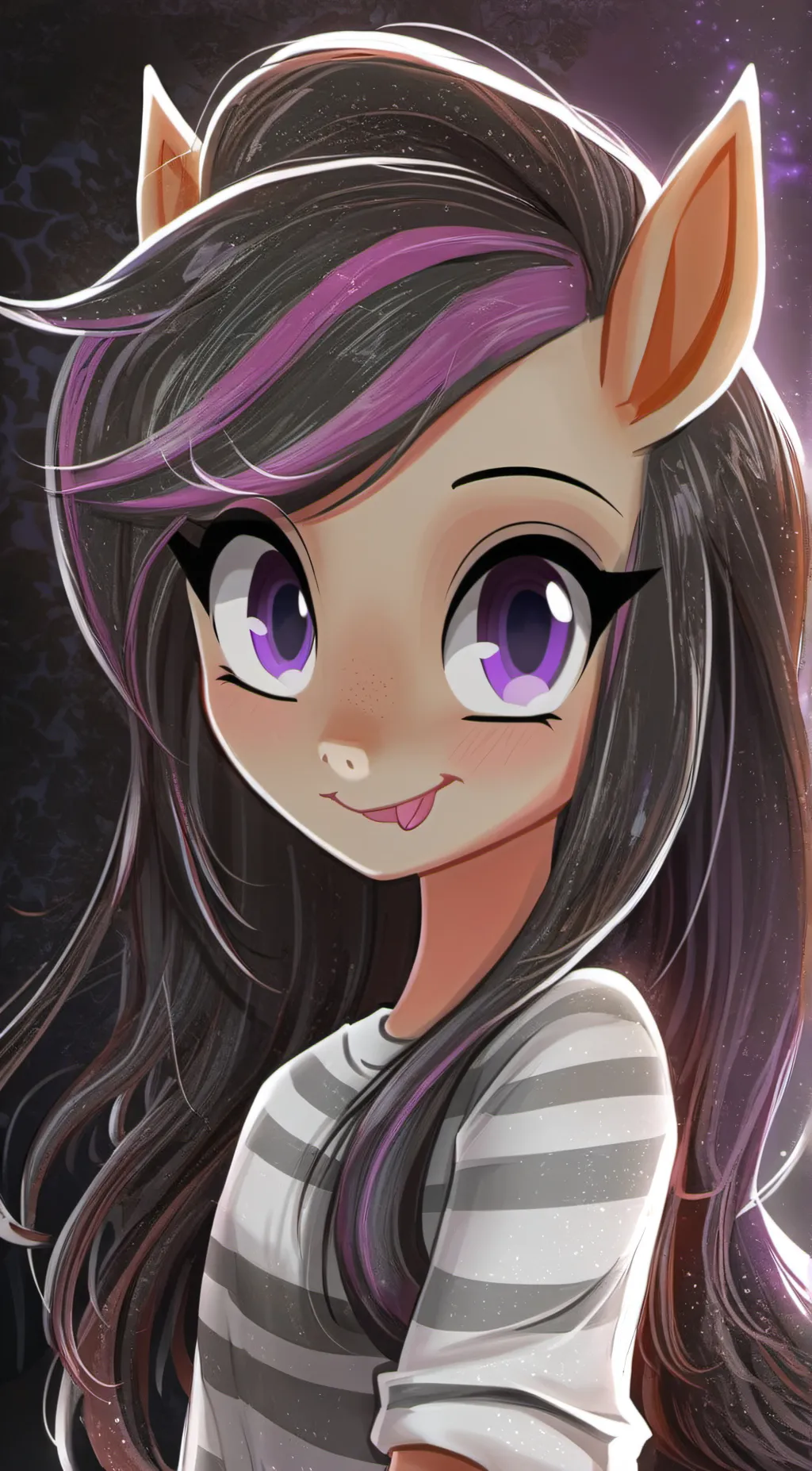 ai character: scootaloo  background