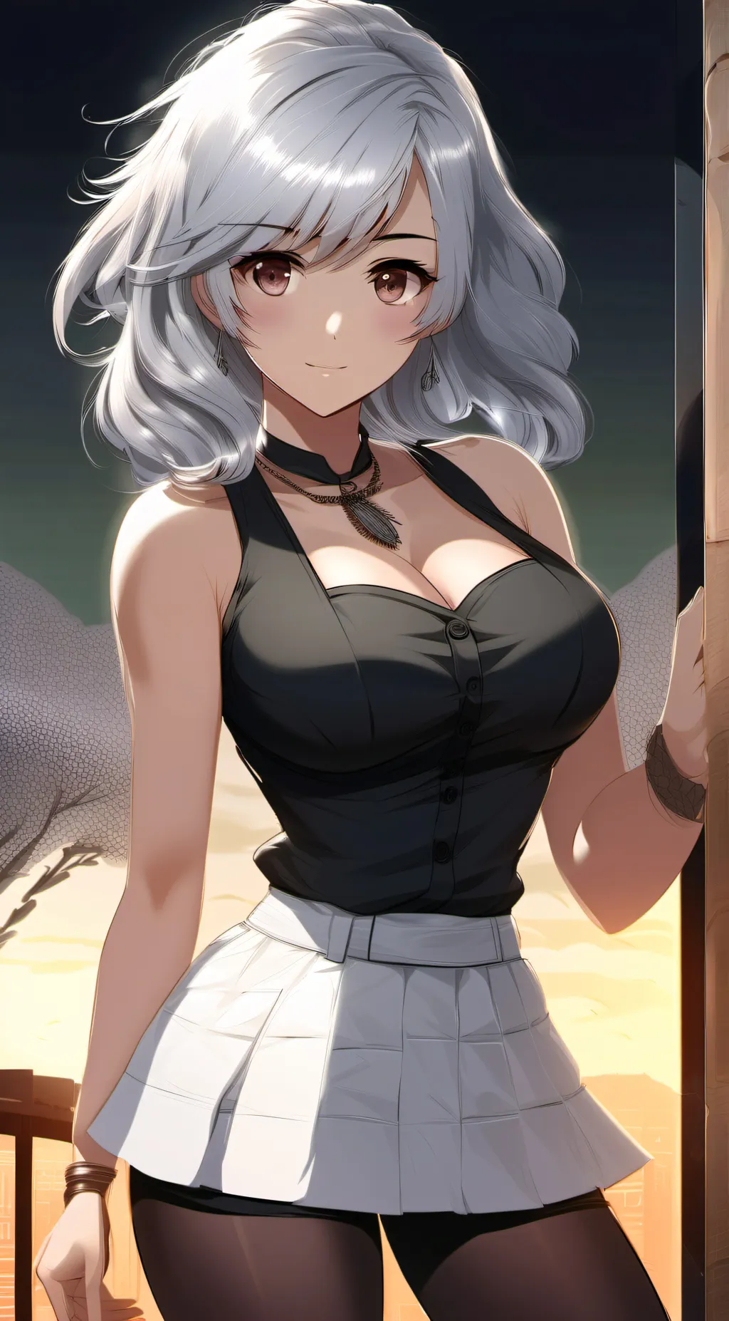 ai character: Nina background