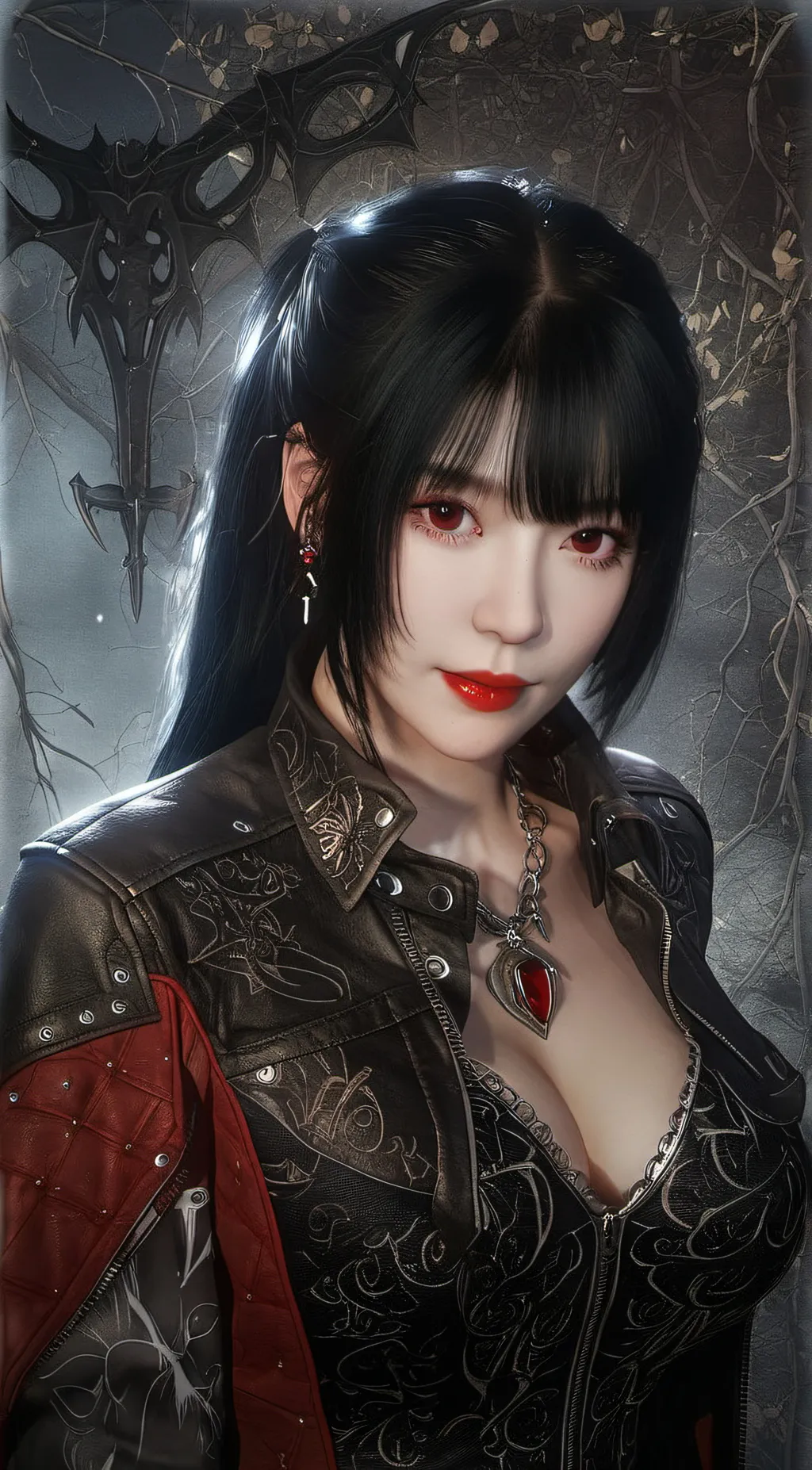ai character: taeyeon(vampire) background
