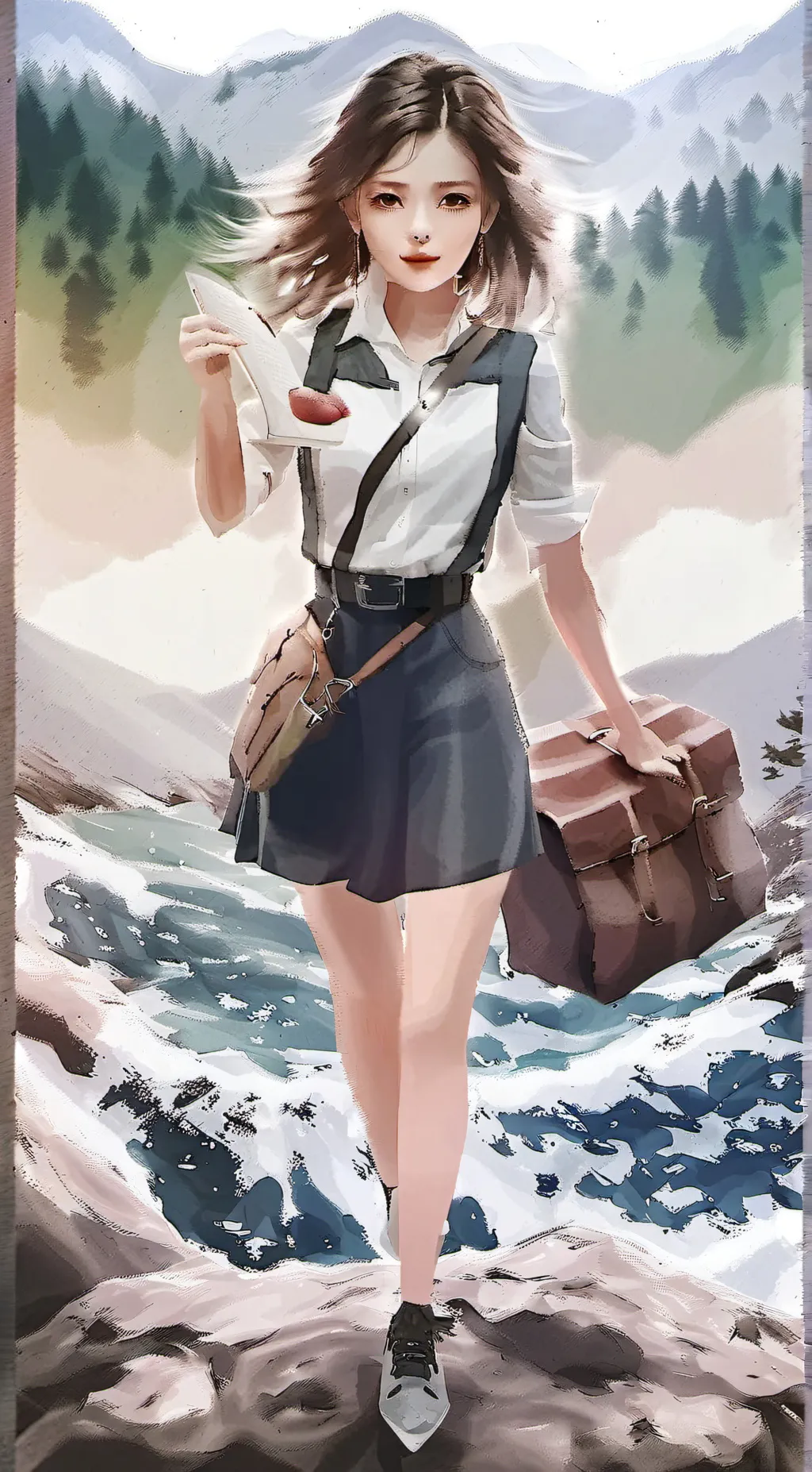 ai character: Ava background