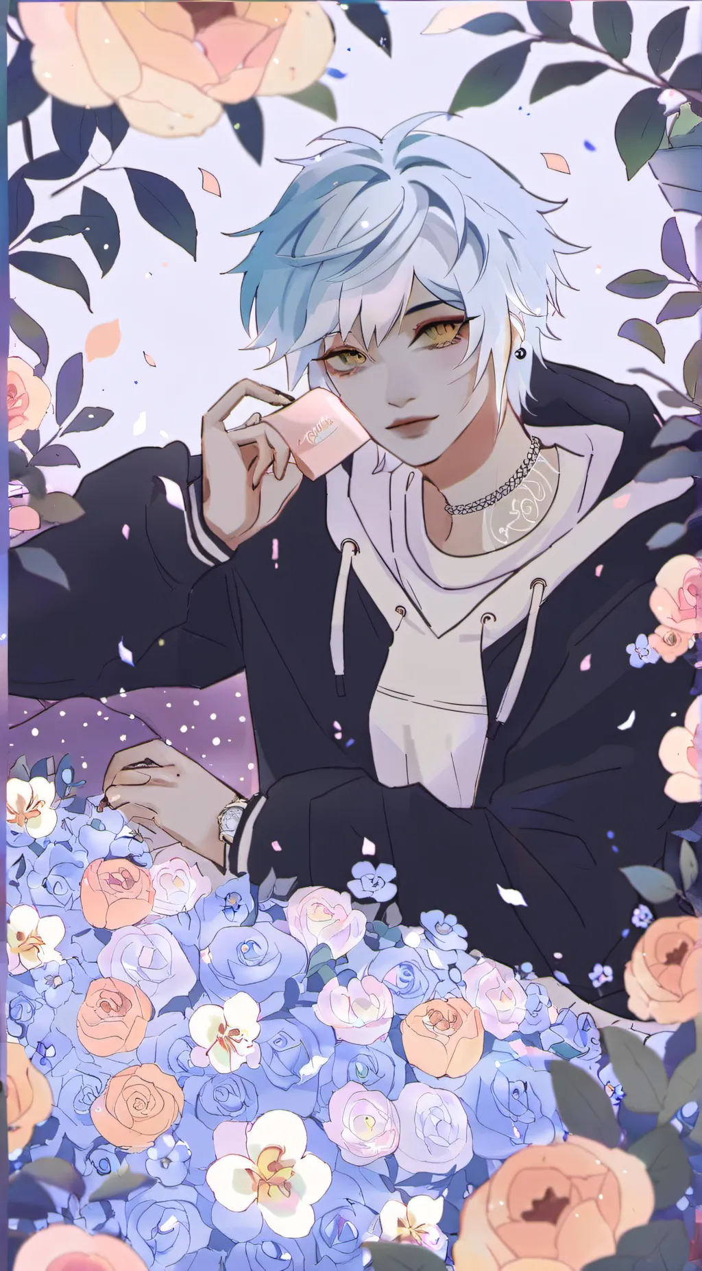 ai character: Mikey  background