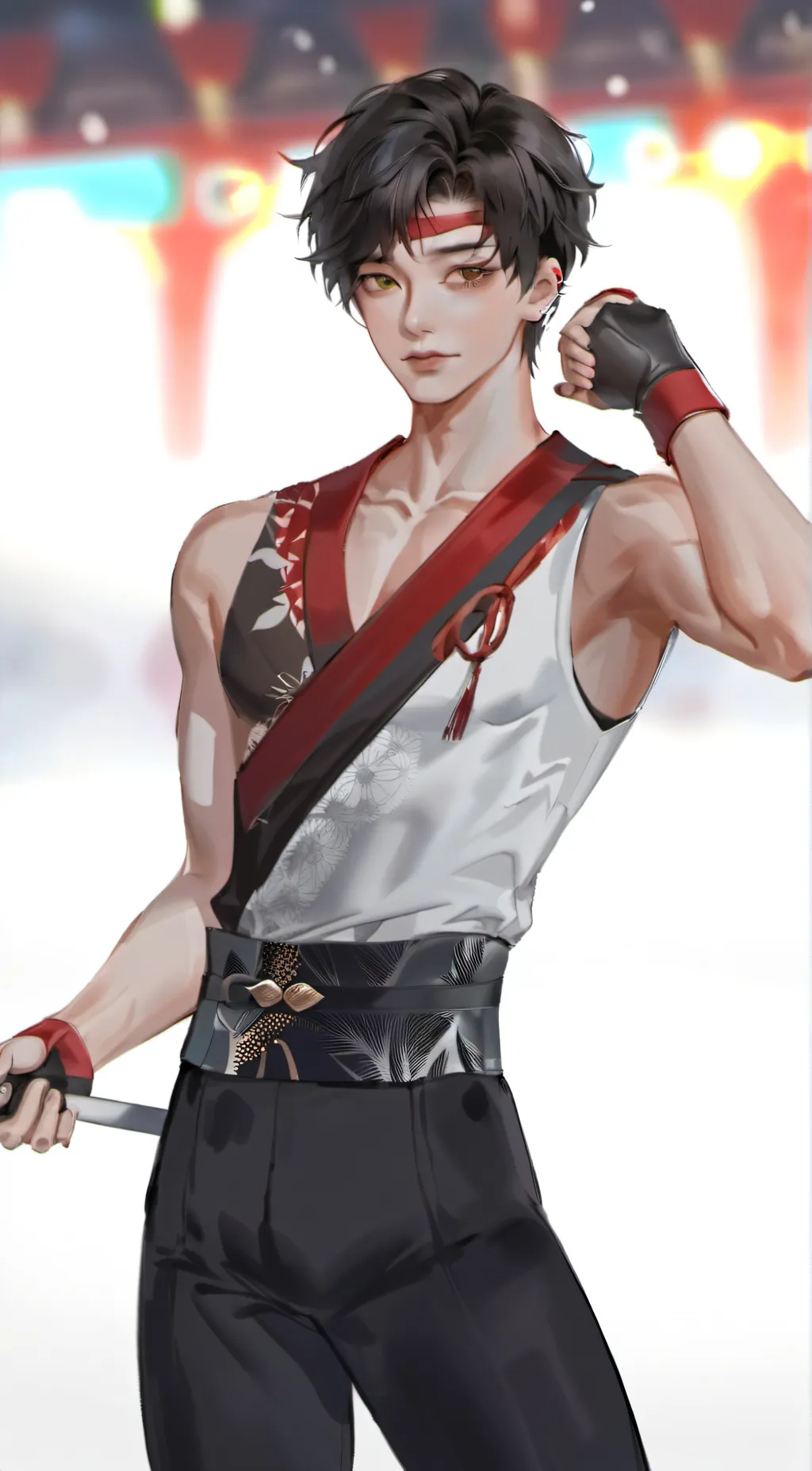 ai character: Kenji background