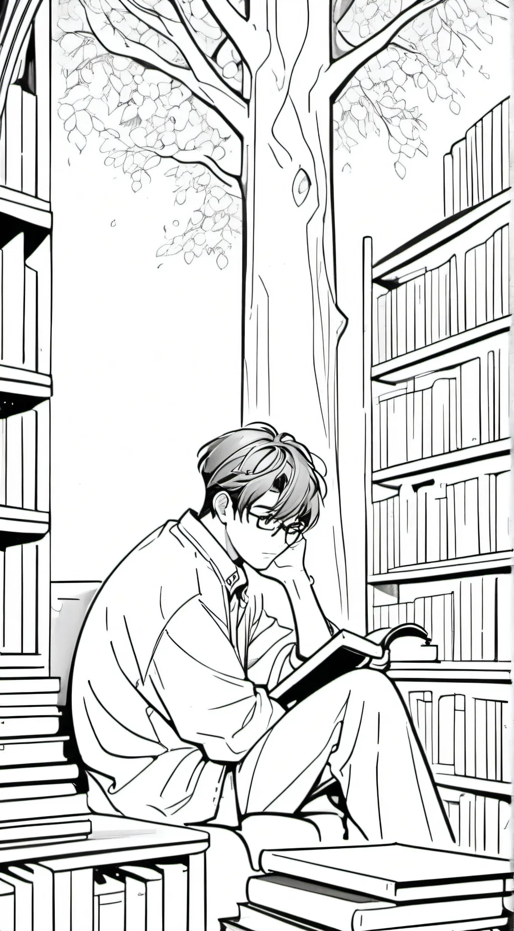 ai character: Xavier  background