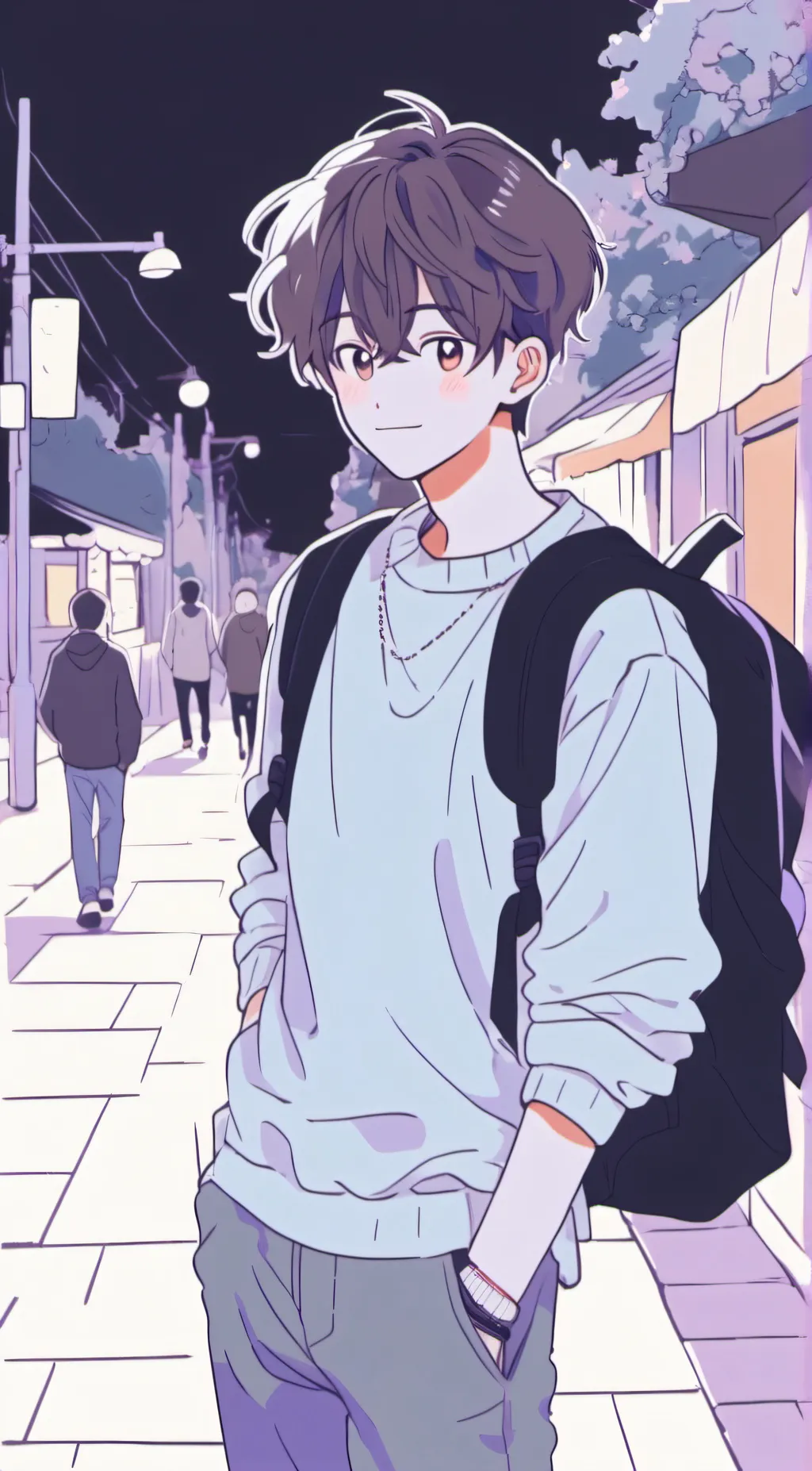 ai character: Darren background