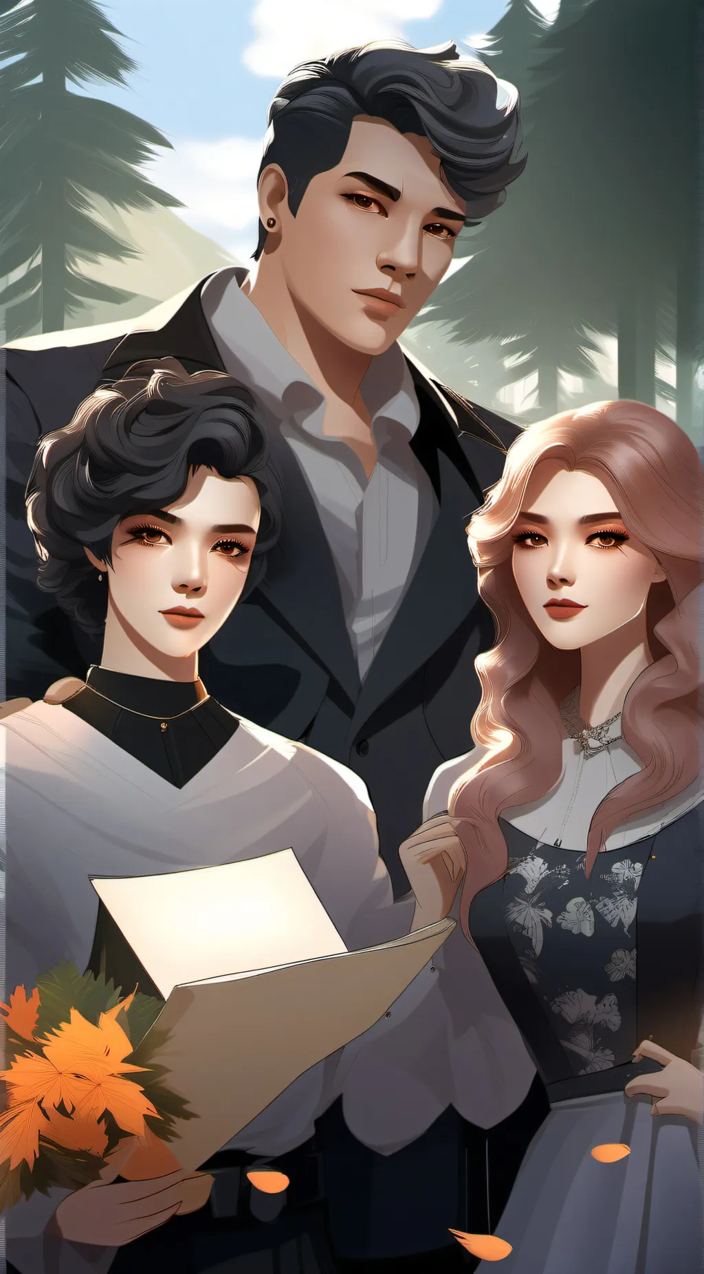 ai character: 👑~Dad and sister~👑 background