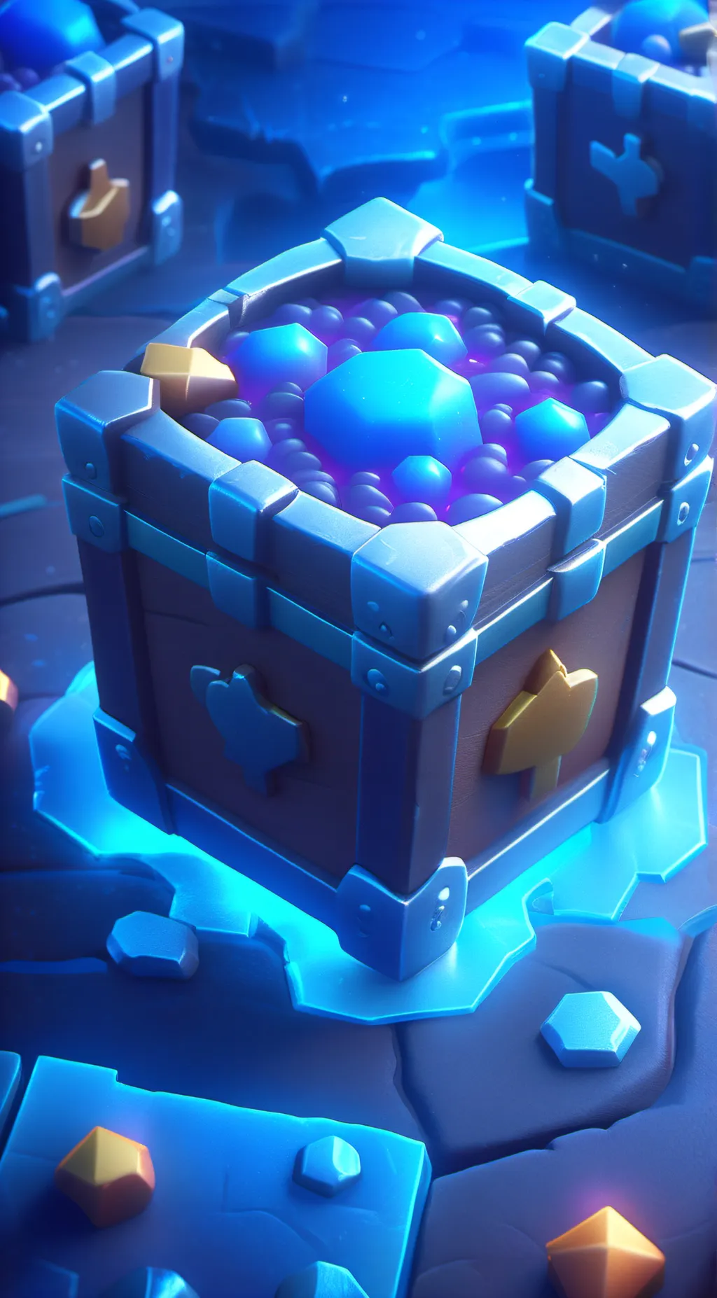 ai character: box dude background