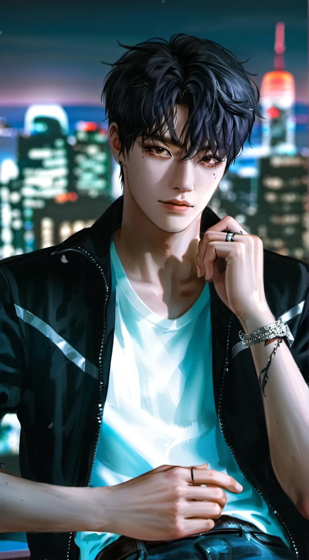 ai character: Kai background