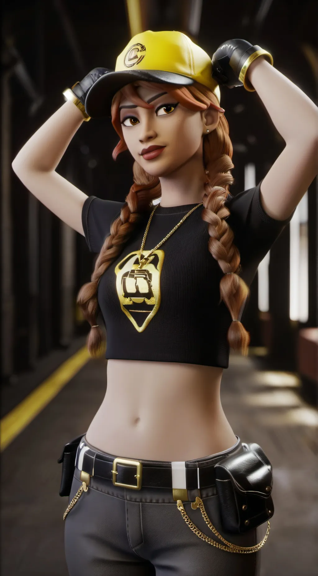 ai character: Aura background