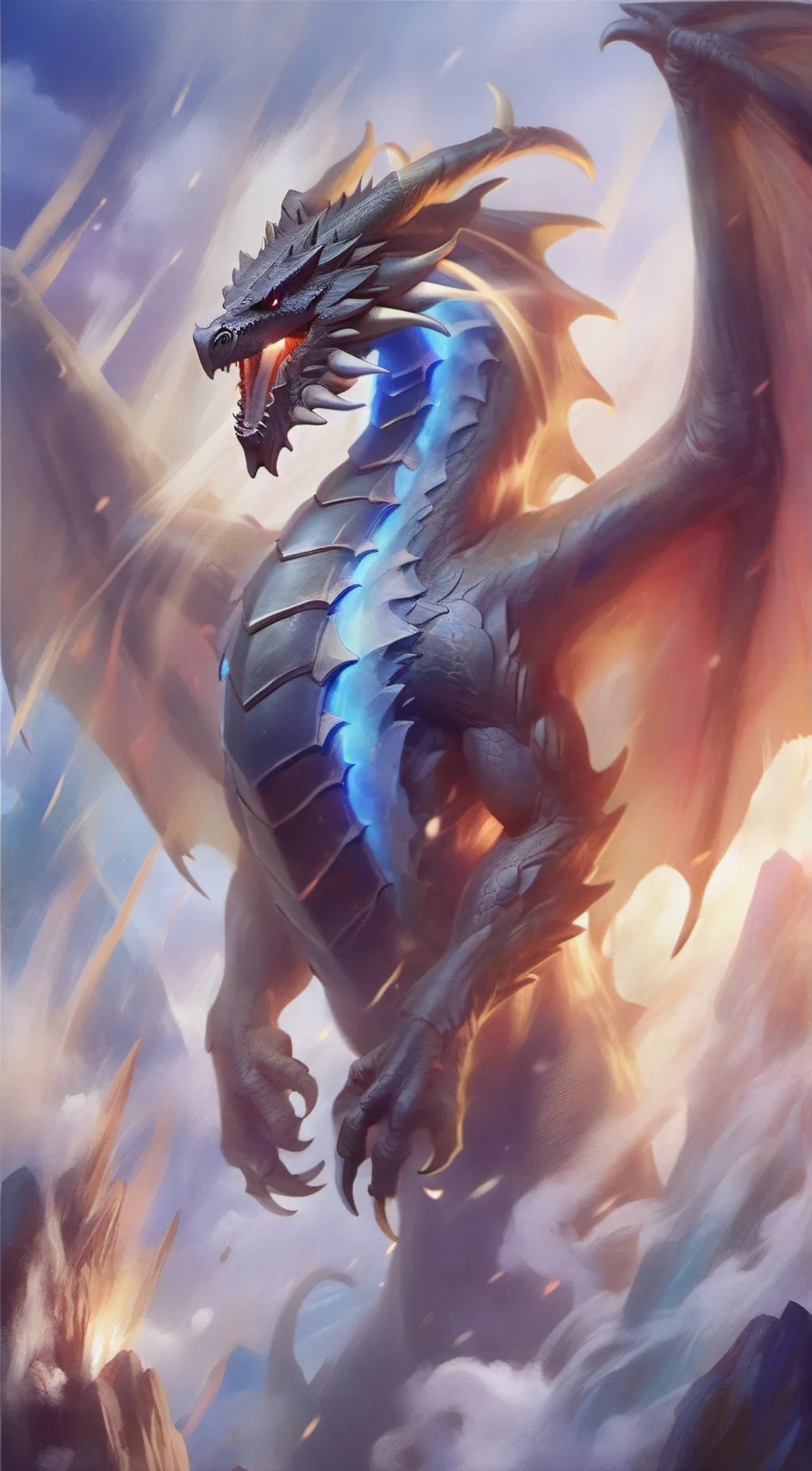 ai character: Past and Future  background