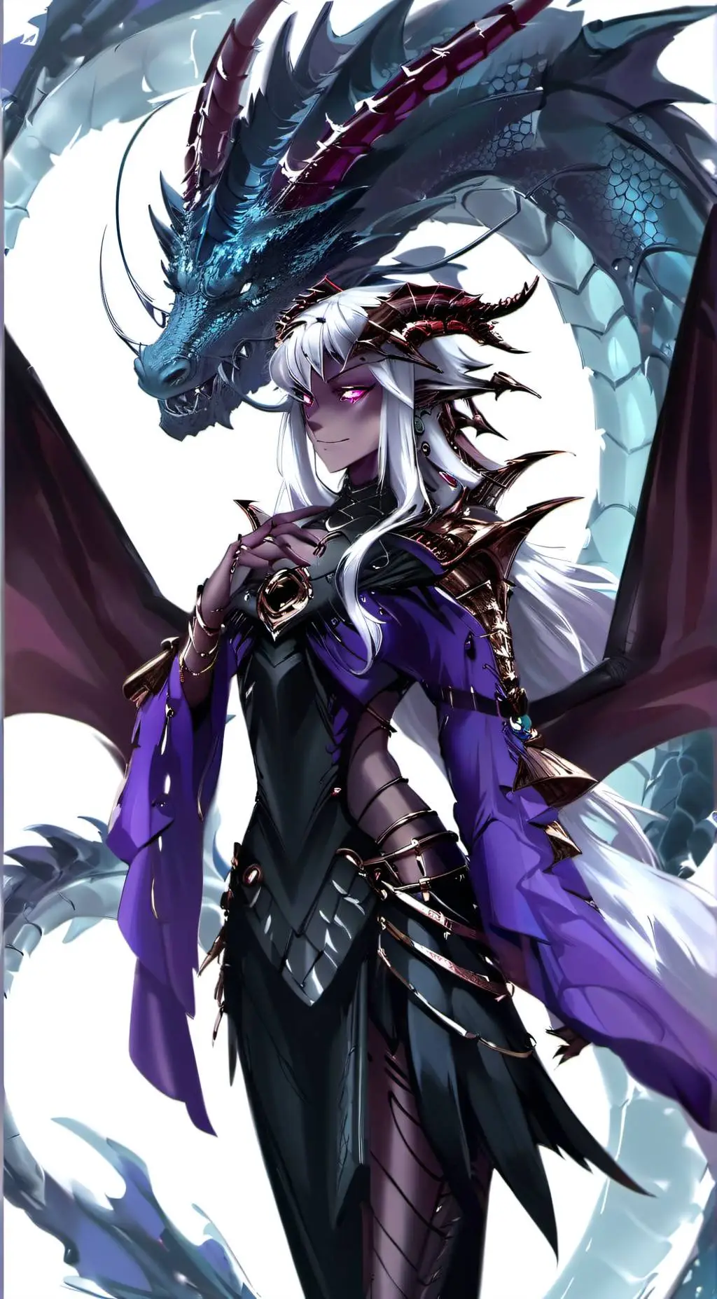 ai character: Kożinash & Żhega background