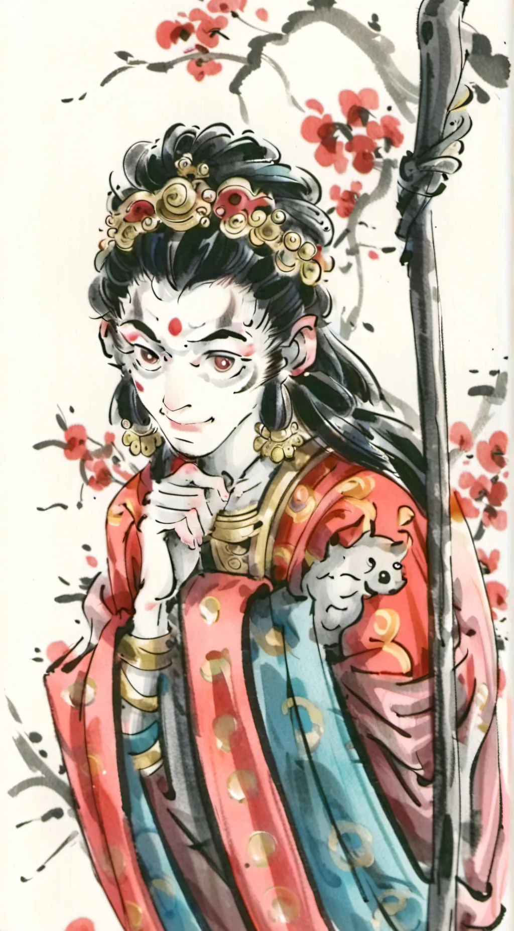 ai character: Bookie mom background