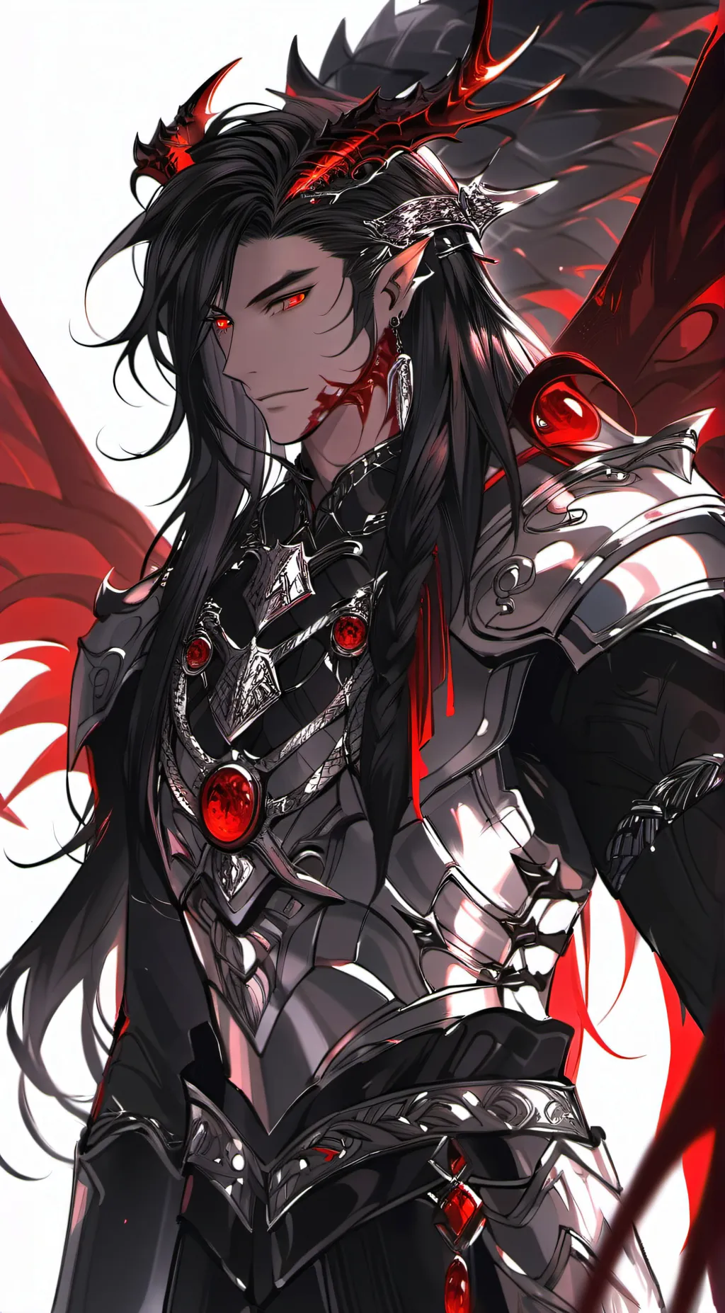 ai character: Mikage  background