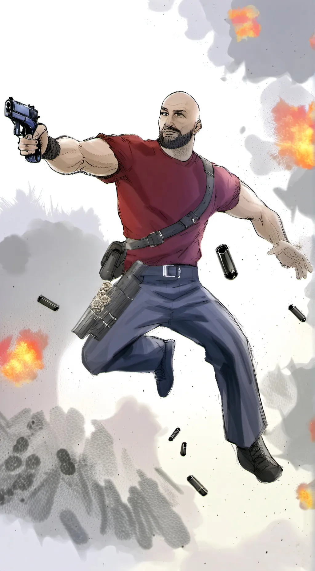 ai character: tf2 heavy background