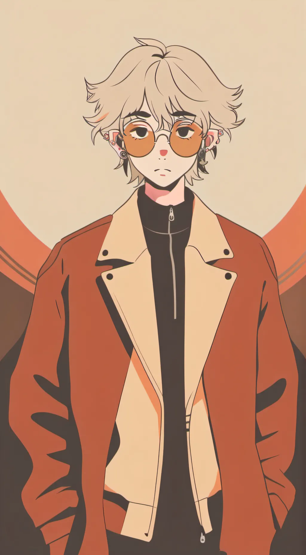 ai character: Normie background