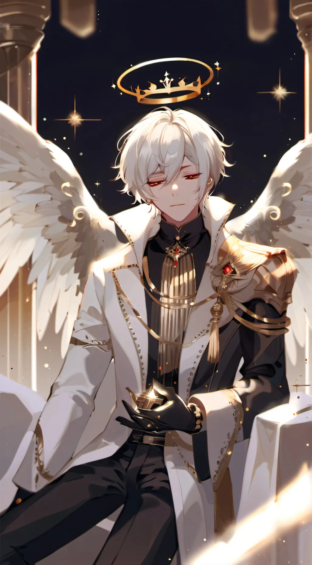 ai character: Oliver  background