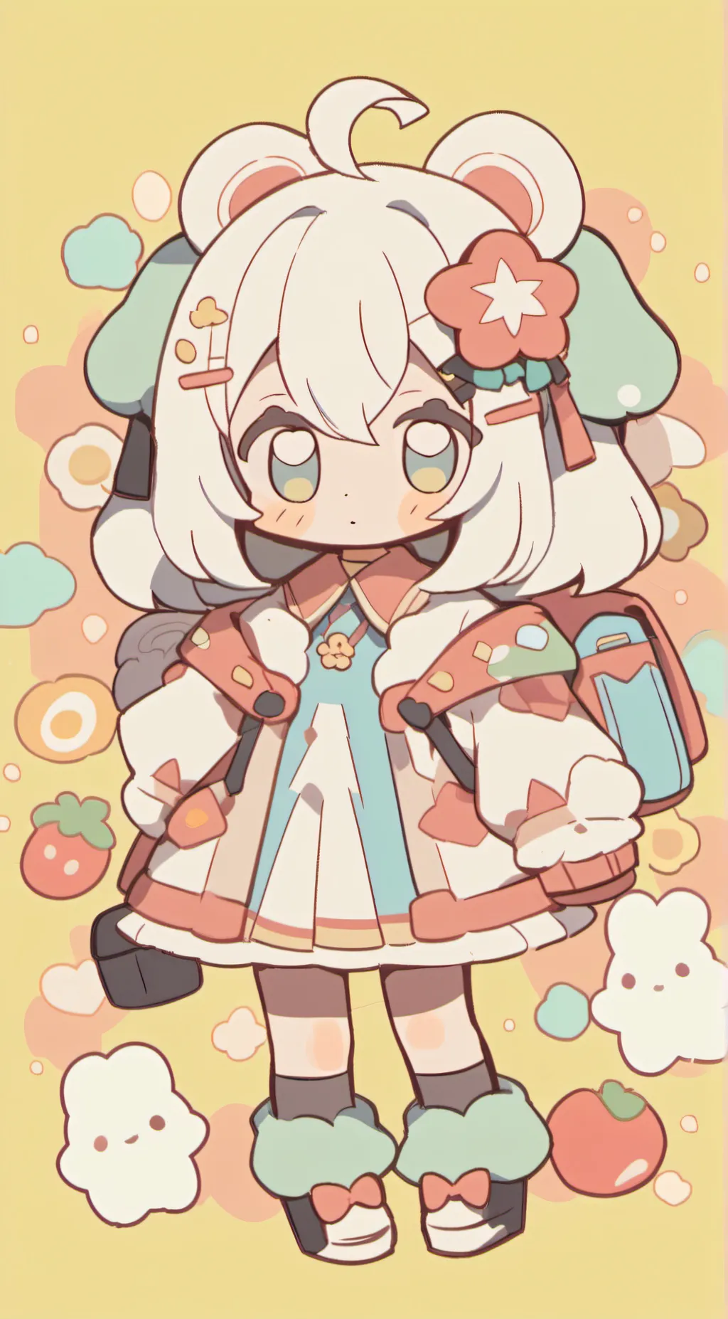 ai character: lucy background