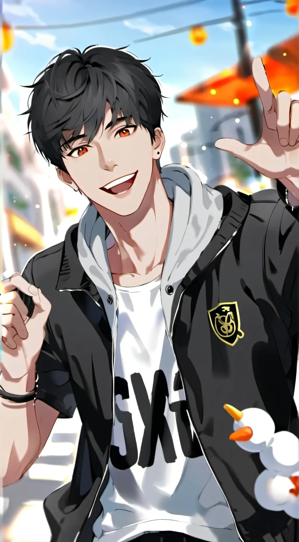 ai character: Gonda background