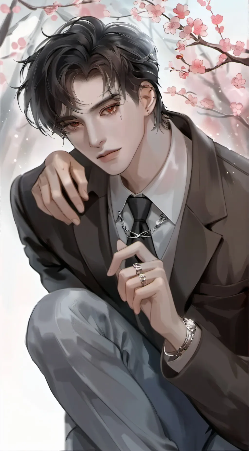 ai character: Mark background