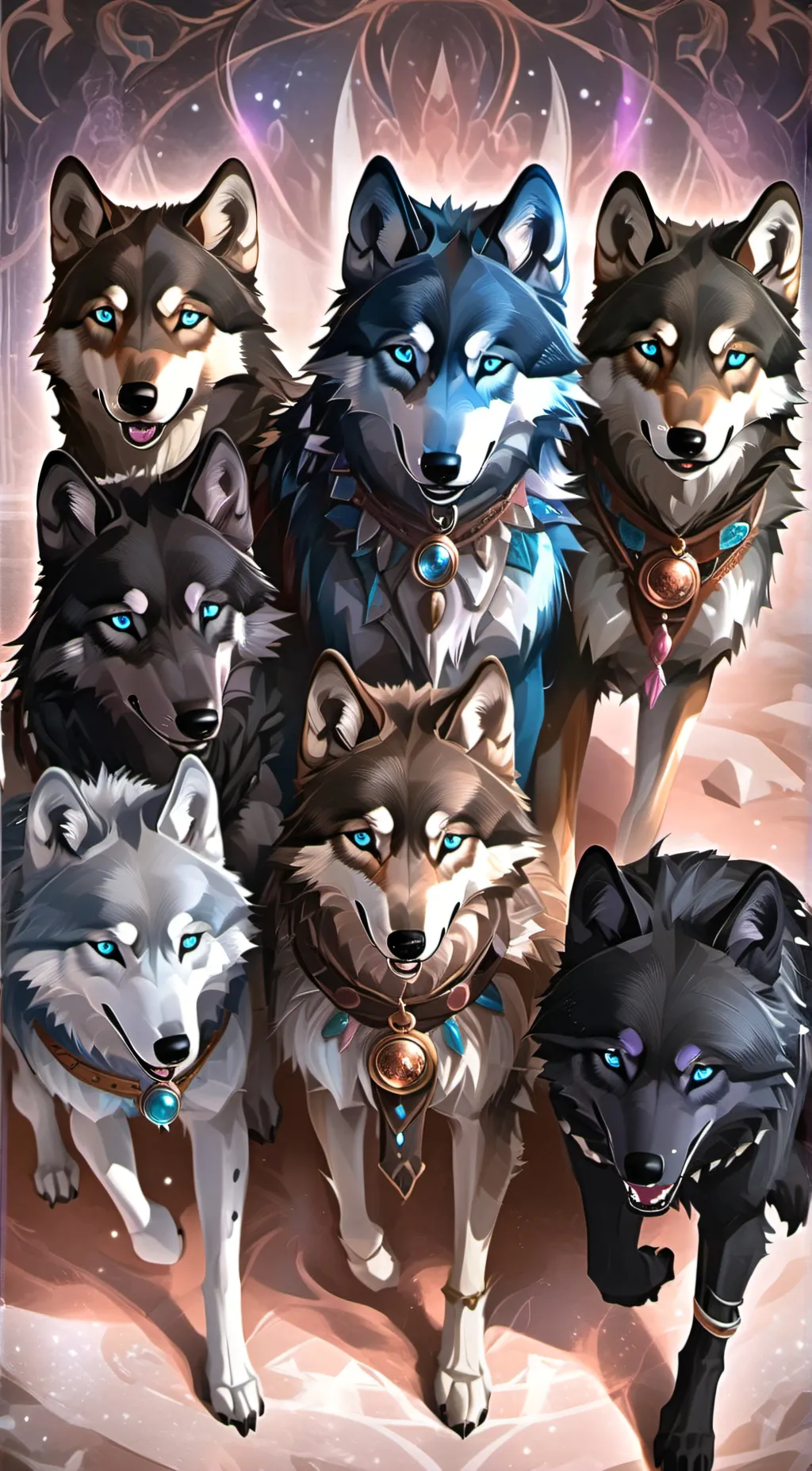 Talkie AI - Chat with A Wolfpack