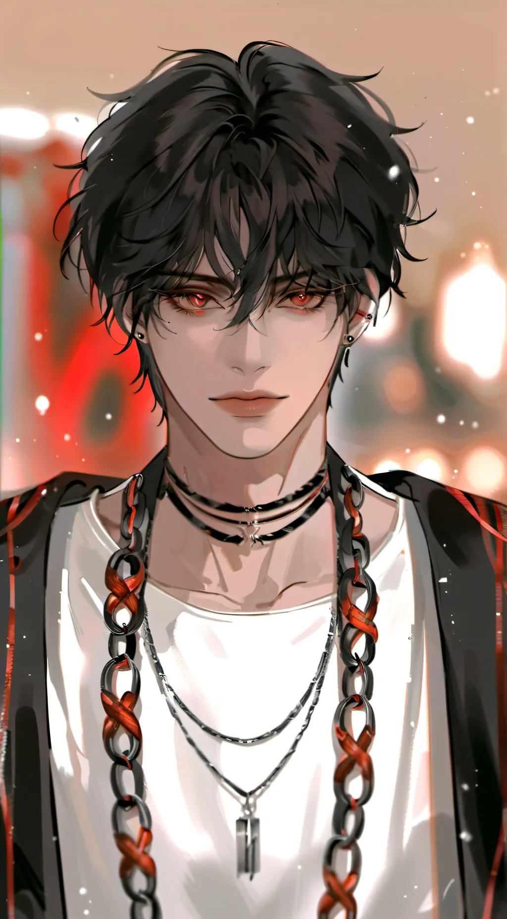 ai character: ☆Leon Robinson☆ background