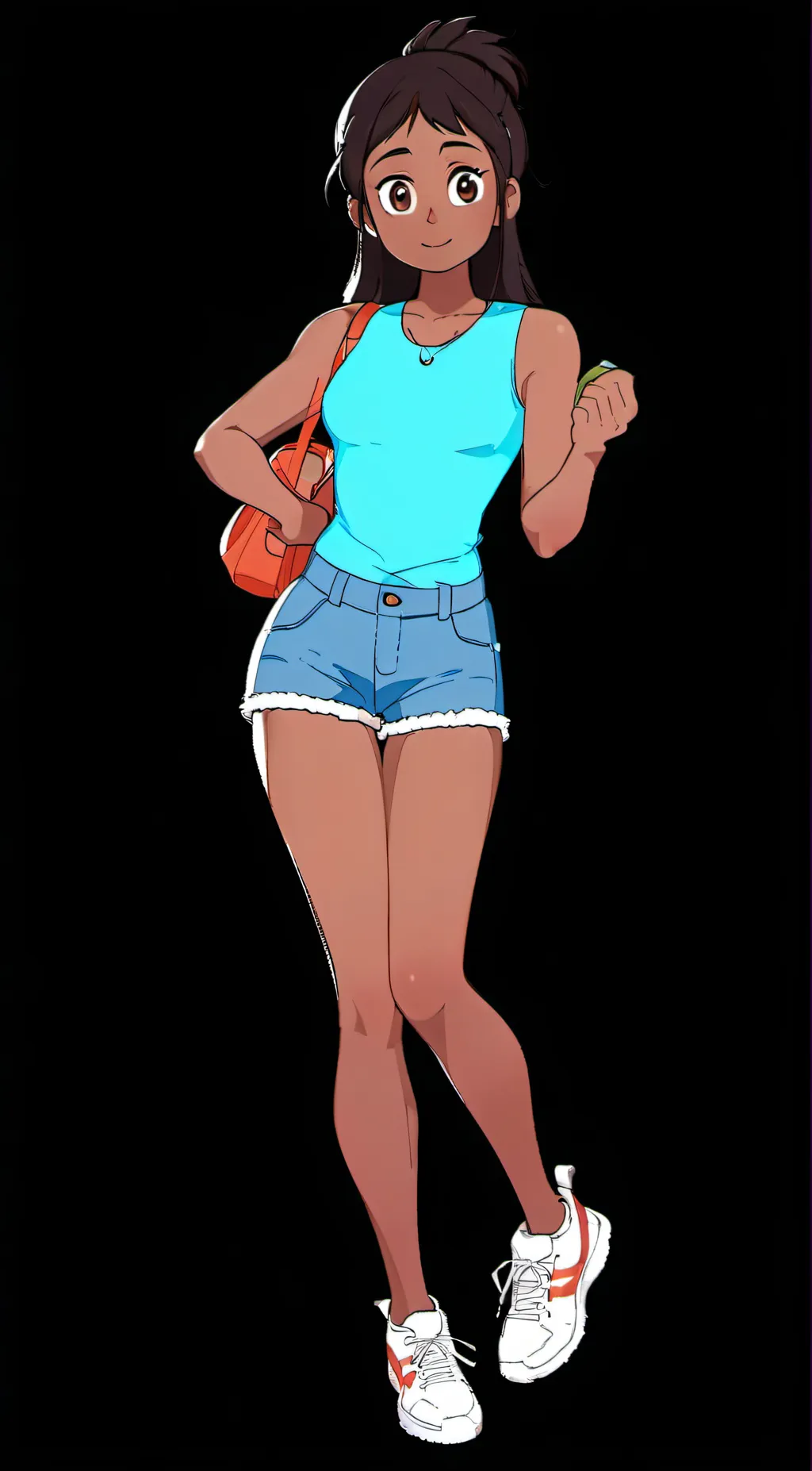 ai character: Aria background